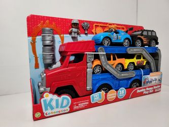 Kid Connection Jumbo Ramp Hauler Play Set, 16 Pieces