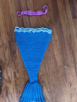 Mermaid Tail And Little Top