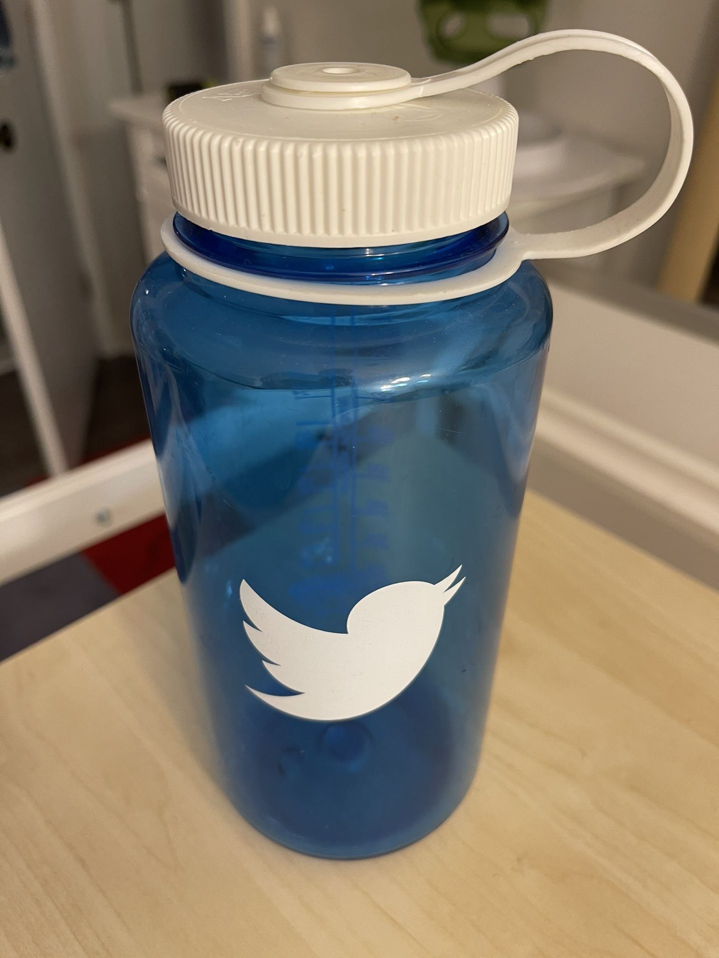 Twitter Bird Icon 32oz Nalgene Water Bottle