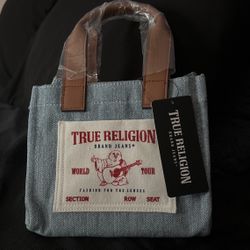 True Religion Small Tote Bag 