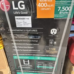 Portable AC unit LG
