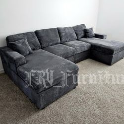 New Dark Gray Sectional