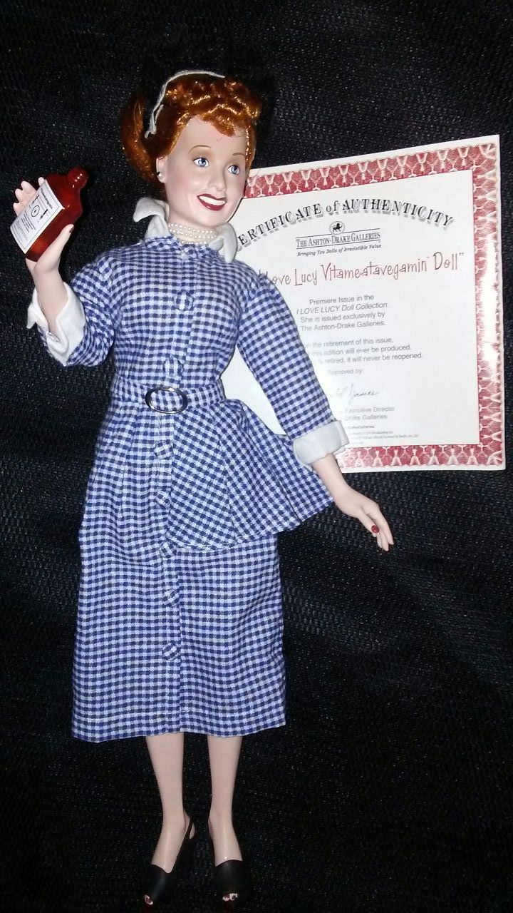 I LOVE LUCY TALKING DOLL
