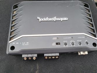 12 Ground Zero 12s Shallow Mount W/ Rockford Fosgate 750.1 D Amp