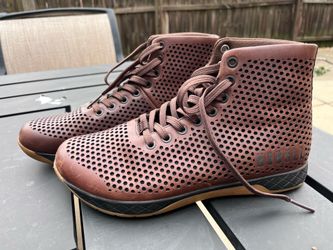 NoBull leather trainer coffee brown boots womens 9  mens 7.5