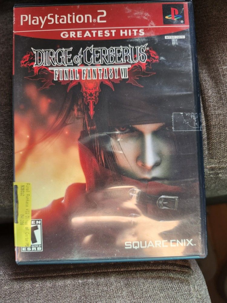 Dirge Of Cerberus Final Fantasy- PS2