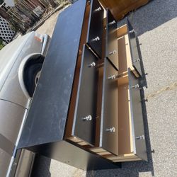 Black 6 Drawer Dresser