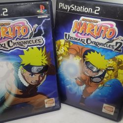 Naruto Uzumaki Chronicles 1 And 2 Ps2