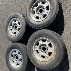 4 X 255/70r16 6x5.5 6x139.7  Stock Cadillac Escalade Tahoe Yukon Rims Wheels Yukon Tahoe Treads Tires!!!!!!!