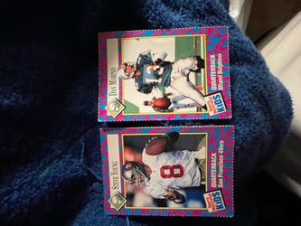Sports Illustrated Kids Dan Marino & Steve Young Cards