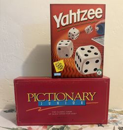 Yahtzee & Pictionary Game Set