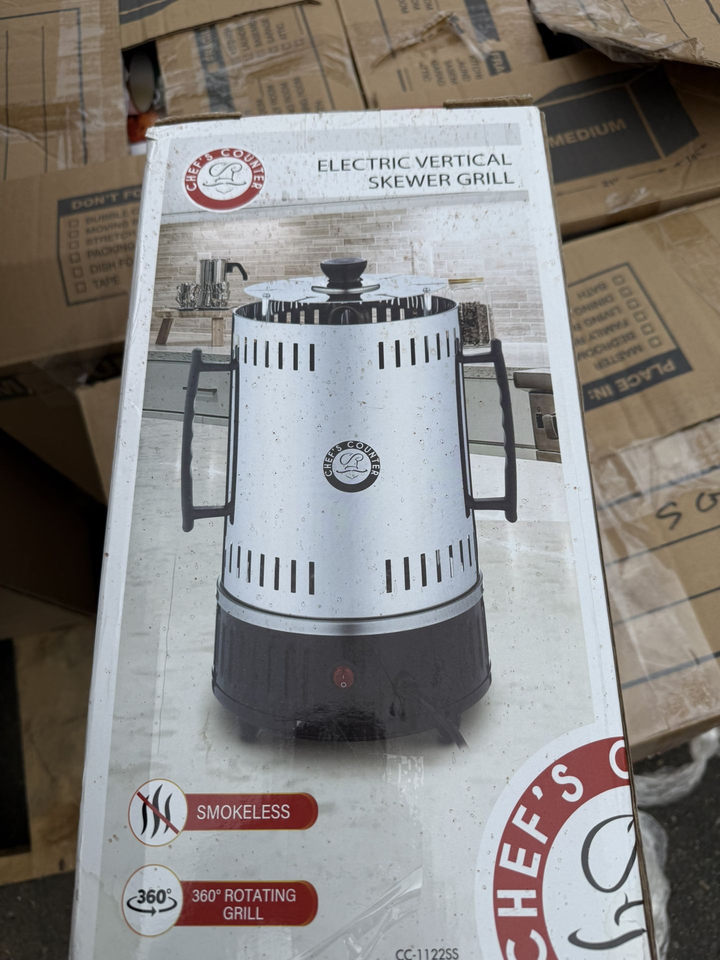 Chef's Counter Electric Vertical Skewer Grill