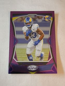 2024 Kyren Williams Panini Certified Football Mirror Purple 08/10