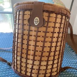 Vintage Picnic Basket Backpack 