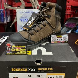 BONANZA PRO Raptor Pro BA-782 7” Soft Toe Boots 