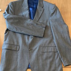 Men’s Grey Suite - 40 Short