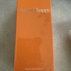 **New Clinique Happy Eau de Parfum Spray, 3.4 oz Authentic Original 