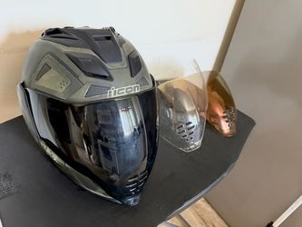 Medium motorcycle helmet
