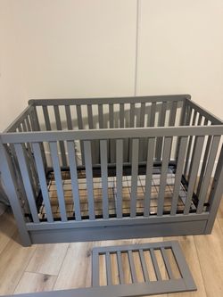 Gray Crib