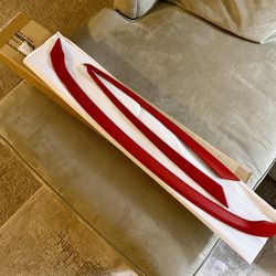 OEM HONDA RED FRONT GRILLE GARNISH SET for 17-19 CIVIC TYPE R 