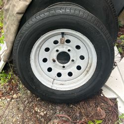 175/70R13 Trailer Wheel &Tire 