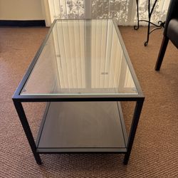 Glass Coffee Table $70 