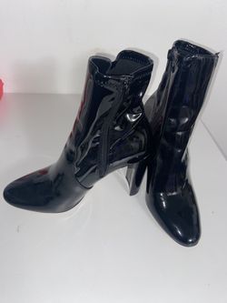 Aldo Shiny Black Boots