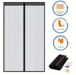 Located in eastvle / 90*120 cm magnetic screen door curtain
