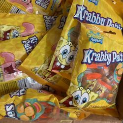 40-Packs Krabby Patties Gummy Candy