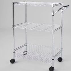 Cart With Shelves 