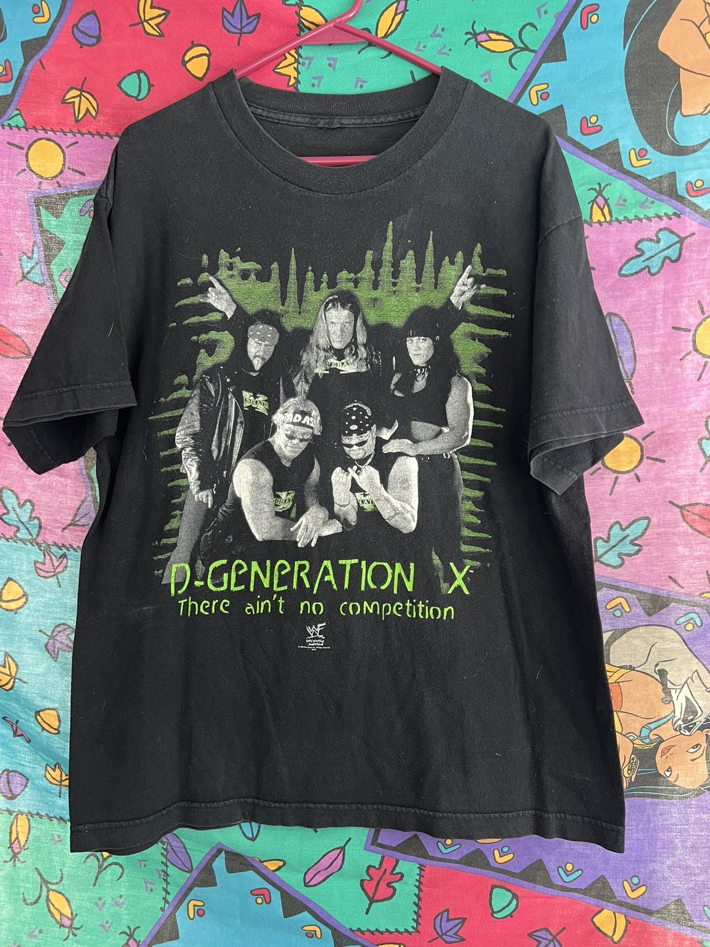 DX wrestling t shirt size large
