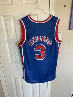 NBA Dražen Petrović Jersey Blue size L