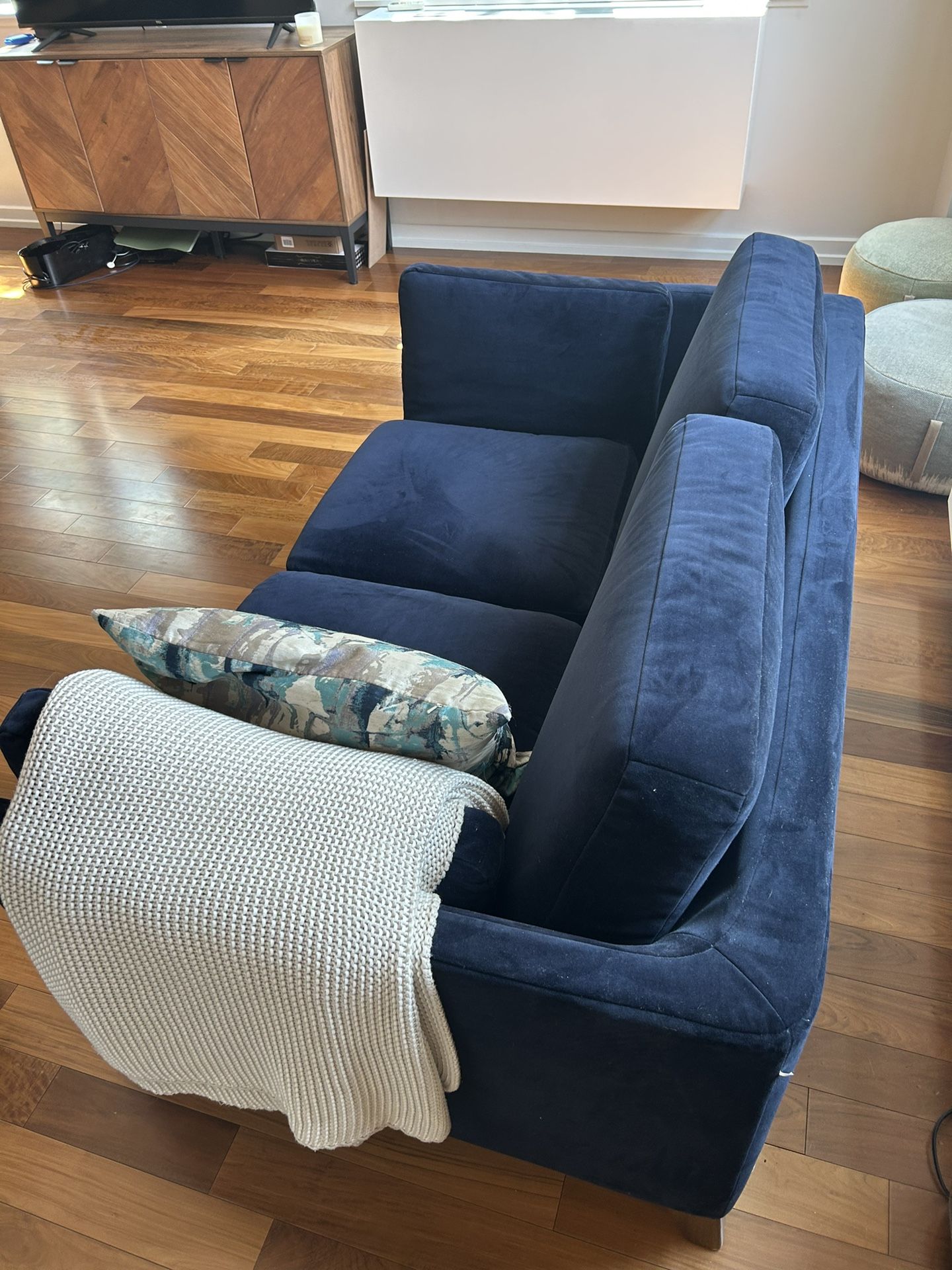 Beautiful Article Sven Velvet Loveseat