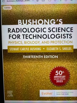 Radiologic science for technologist 13th edition