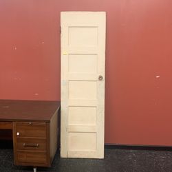 Solid Wood Door  - H -78 1/2 Inches    W - 24 Inches 