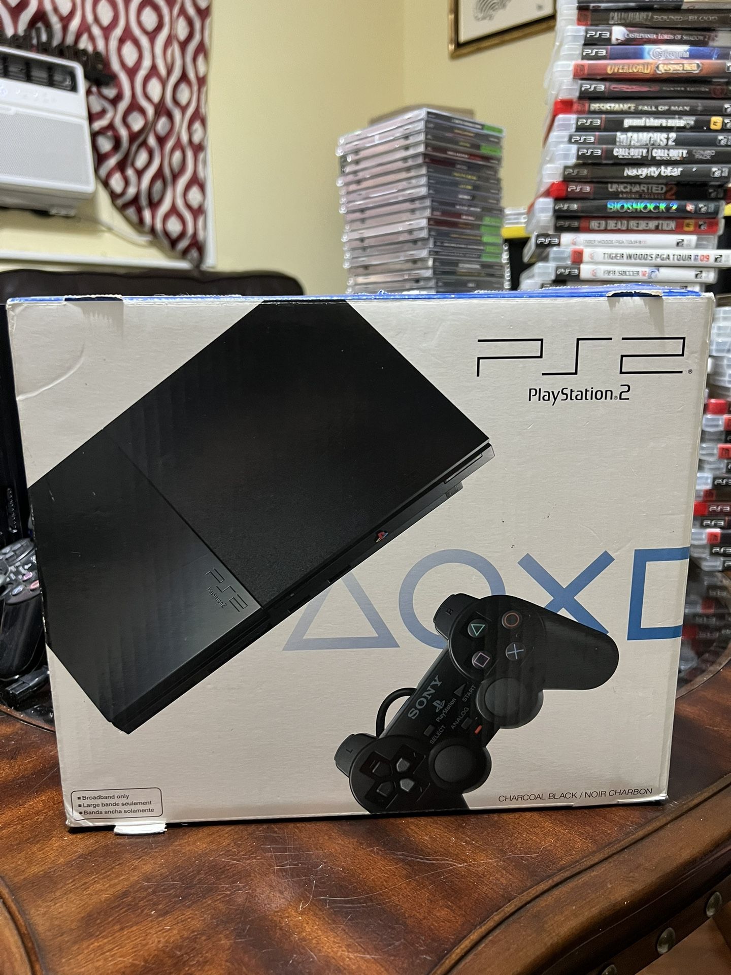 Ps2 Slim With Box  $200 