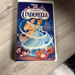 Walt Disney Cinderella Masterpiece VHS Movie 