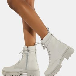 STEVE MADDEN Jamisyn Combat Boots