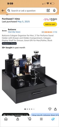 Cologne Display