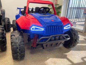 Caro eléctrico para niños con control remoto