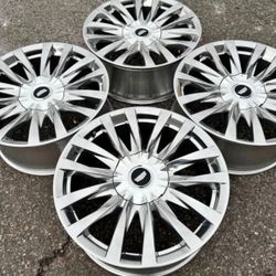 22” Factory High Polished Cadillac Escalade Platinum Luxury Wheels New Takeoffs GMC Yukon OEM 