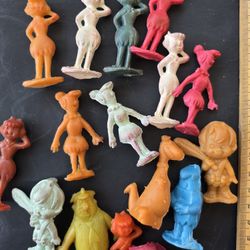 Marx Fred Flintstone Figures Vintage