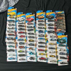 60 Hot wheels $3 Per Car