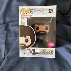 Funko Pop. Bob Ross. Flocked 