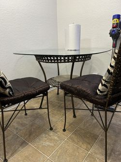 Glass Table