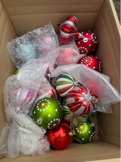 Large Christmas ornaments sold Sep