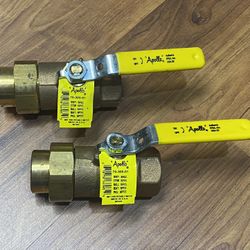 Apollo Brass Ball Valves 1” Threaded 70-305-01 Brand New! 
