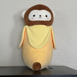 Takashoji monkey banana plushie 20in