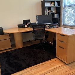 L-Shaped Computer Desk