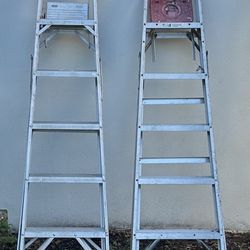 Six Foot Aluminum Ladders
